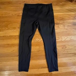 Black leggings size XL